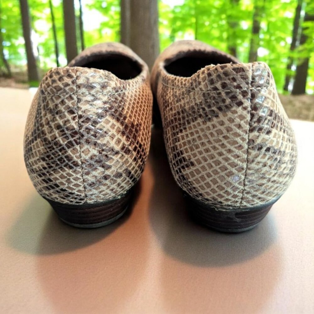 Clarks Artisan Timeless Natural Python Loafers - … - image 6